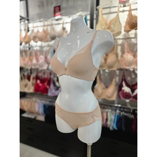 [시흥점] S 비너스 ) 컴포트 메모리즈 브라,백레이스 팬티 세트 [VBR1802/VPT1802A-SK]