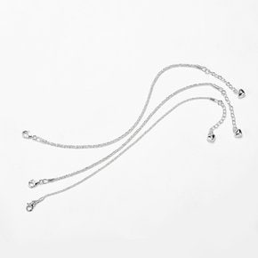 Silver925 다이아 컷팅 체인 팔찌(3size)