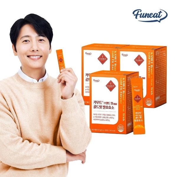 퍼니트 85만 역가 골드핏 카무트 발효 효소 3박스 (3개월분)