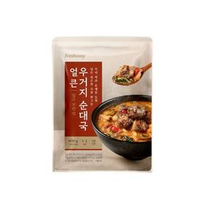 얼큰 우거지순대국 600g 1팩