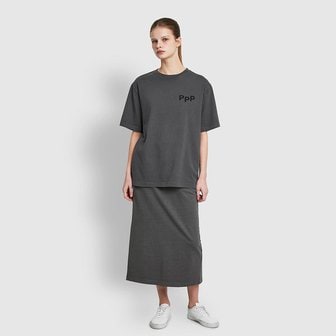 JAJU [공용] 워싱 그래픽 오버핏 반팔 티셔츠 [S~XL] J116201093085