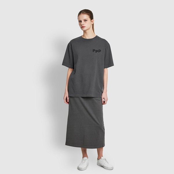 [공용] 워싱 그래픽 오버핏 반팔 티셔츠 [S~XL] J116201093085