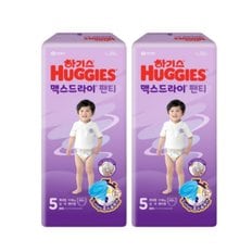 하기스 2024 맥스드라이 팬티 5단계 (남아) 44매 2팩