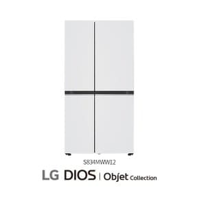 LG 디오스 오브제컬렉션 베이직 냉장고 832L(S834MWW12)