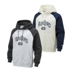 23AW 런버드 후드 풀오버 RUNBIRD HOOD PULLOVER 면기모 후드티 32YC365103 32YC365148