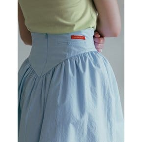 corset volume skirt_sky blue