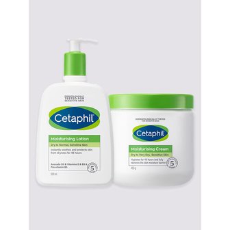 세타필 모이스춰라이징 로션 500ml  +세타필 모이스춰라이징 크림 453g