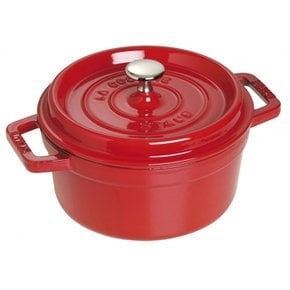 staub 18cm] IH La Cocotte Round 40509-814 스토우브 [피코 코콧 라운드 체리 양손 주물 법랑