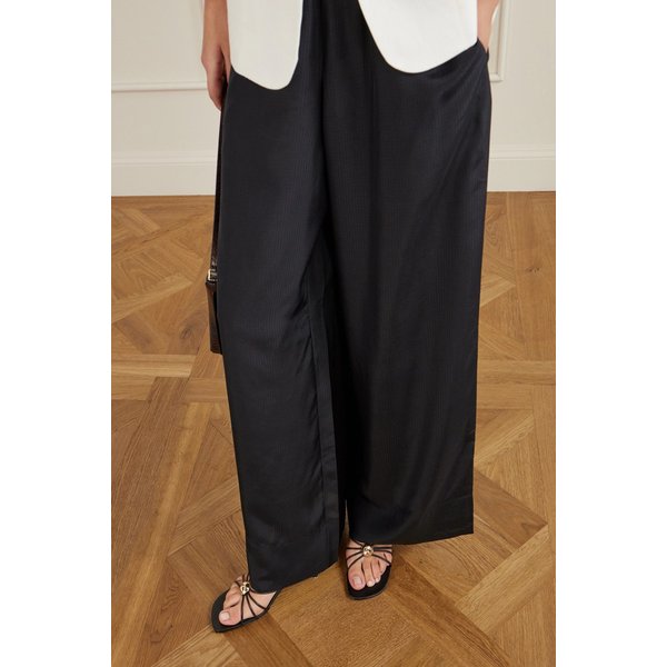 심카이 아마야 장식 가죽 뮬 46376663162981355