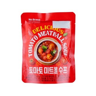 노브랜드 토마토미트볼수프 200g