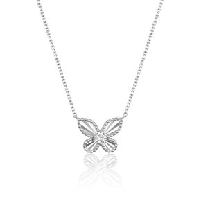 14K/18K 버터플라이 랩다이아몬드 1부 컷팅 목걸이(LN3067)