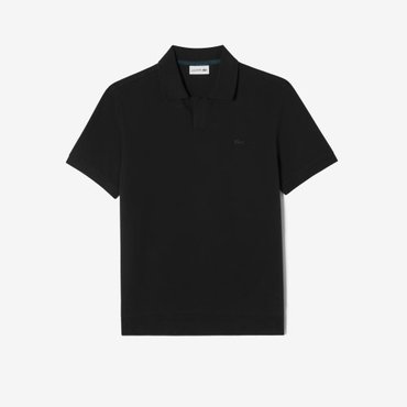 라코스테 (남성)베이직 오픈카라 폴로 티셔츠(PH287E-55G 031)블랙