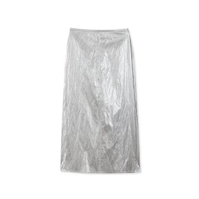 Metallic Skirt in Sliver VW3SS092-15