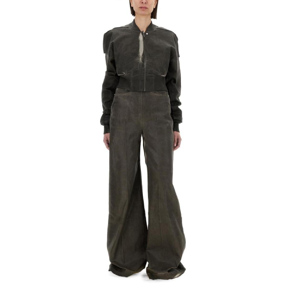 【関税&送料込】Rick Owens Drkshdw Dirt Cooper Denim Pants Black Hollywood Dirt Cooper Jeans by Rick Owens DRKSHDW on Sale