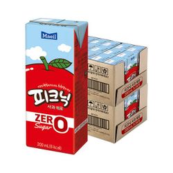 피크닉 제로 사과 200ml 48개