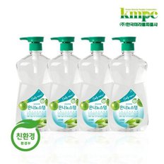 시즌3 주방세제 1100ml x 4개/레몬향/사과향/다용도/설거지/과일세척