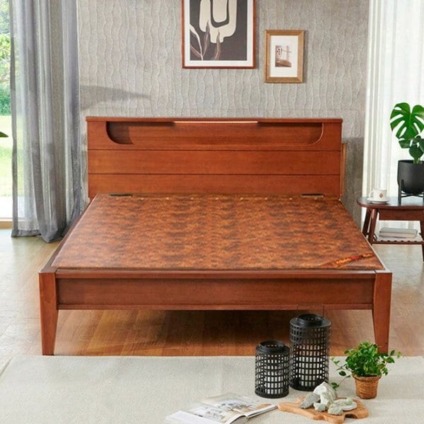 [건강한수면] 전자파차단 온돌침대 (퀸) 황토숯볼 HM041