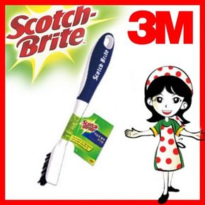 3M 타일 창문틈새 브러시