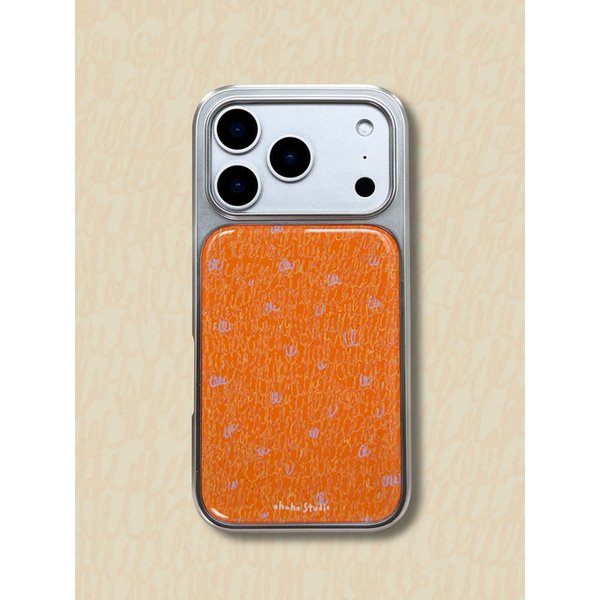 Carrot Cookie Phone case 실버 (에폭시/글라스/맥세이프 글라스)
