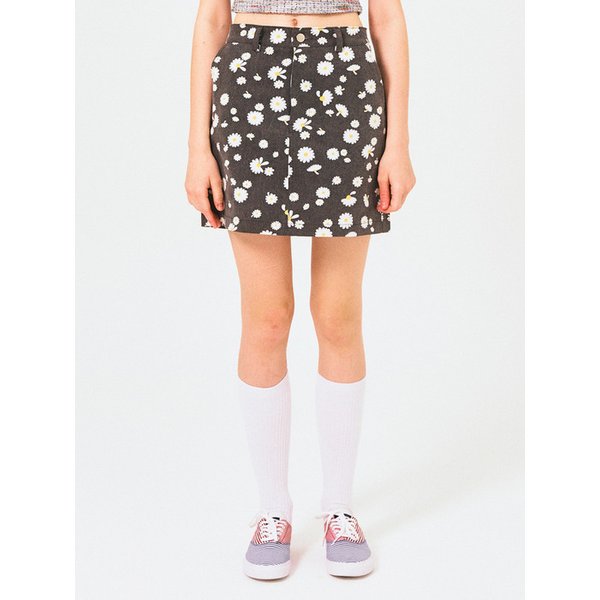 FREAKISH DAISY MINISKIRT (BLACK)