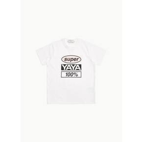 슈퍼야야 26SS Syy Classic T-Shirt, White