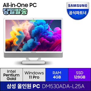 삼성 삼성올인원PC DM530ADA-L25A (RAM 4GB/SSD 128GB) 윈도우11프로  일체형PC 데스크탑 컴퓨터