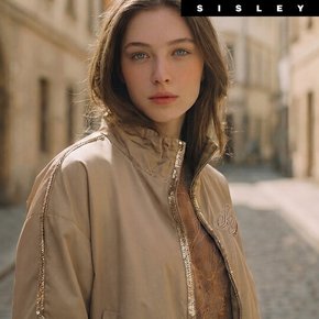 [아쇼라]26SS 시슬리 시그니처 비딩 브라이튼 윈드 자켓