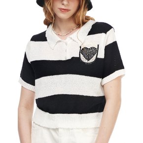 Stripe Knit Tee