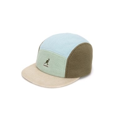캉골키즈 키즈 플리스 컬러 블록 캠프 캡 PF 0005 민트