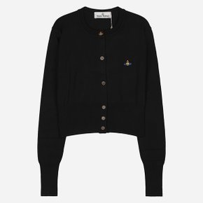 [시흥점] [비비안 웨스트우드]5F 1803002U Y001V N401 베아 크롭 가디건 블랙