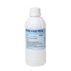 메디탑 소독용 에탄올 250ml 에탄올액 피부 소독 살균