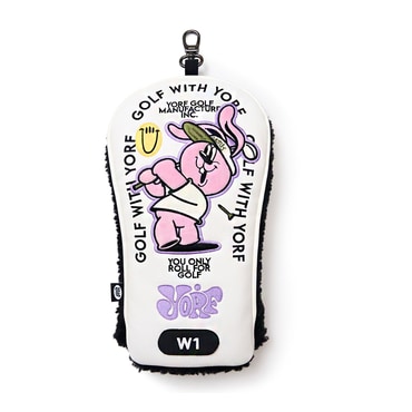 백화점 골프샵 [욜프 정품]  골퍼 롤리 드라이버 커버 GOLFER ROLLY DRIVER HEAD COVER