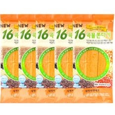  군것질거리 16곡물쫀디기 120g 5p 간식 쫀드기 곡물