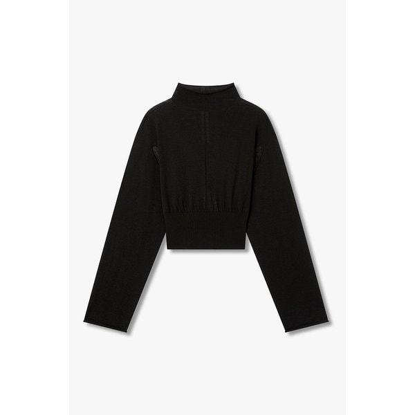 [WOMEN] 롤업 하이넥 크롭 탑 RO26108002000