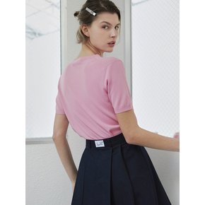 Short pleats skirts / Navy