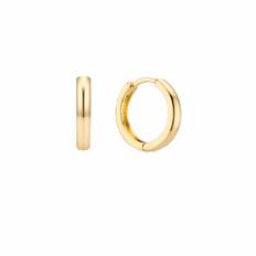 14k Classic One Touch Earrings YG_Large(1ea)