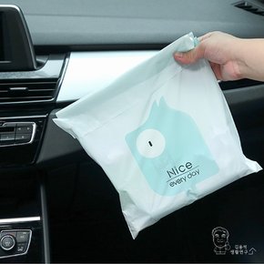차량용 자동차 접착식 쓰레기봉지 봉투 쓰레기통
