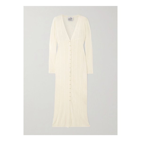 돈데 에스테반 구아야베라 포인텔 니트 가디건 크림 46376663162871395