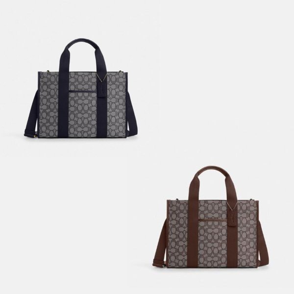 시그니처 자카드 스미스 토트백 CY367