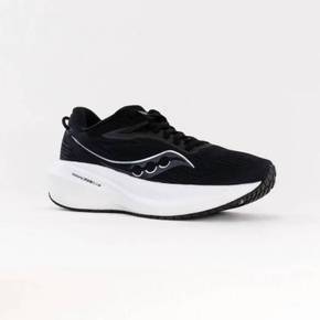 5037540 SAUCONY Womens Triumph 21 Wide In Black/white