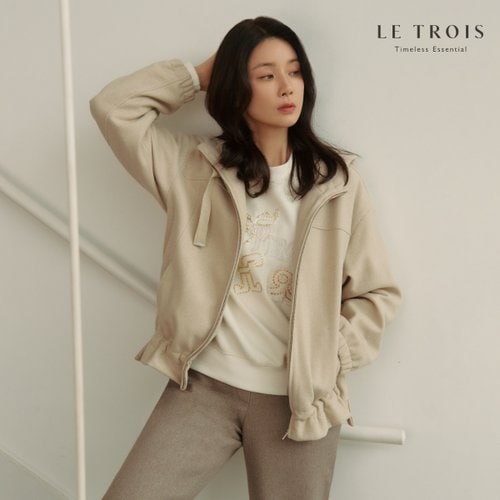 (런칭가 69900) [LE TROIS]23F/W 이보영의 르투아 클라우드 기모 셋업2종(자켓+팬츠)