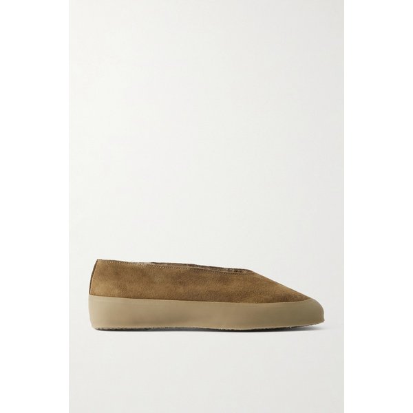 르 몽드 베릴 시어링 라이닝 스웨이드 발레리나 플랫 46376663162919413