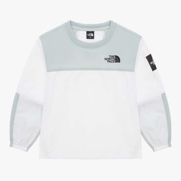 노스페이스 [노스페이스키즈 공식] NM5MR08T 키즈 알바니 크루넥_WHITE