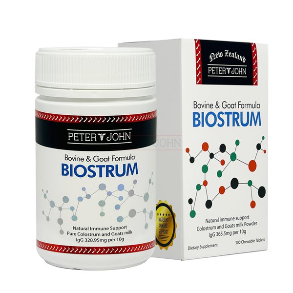 뉴질랜드 피터앤존 바이오스트럼 초유 Biostrum 300정