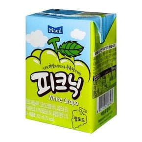 피크닉 청포도 200ml/24팩