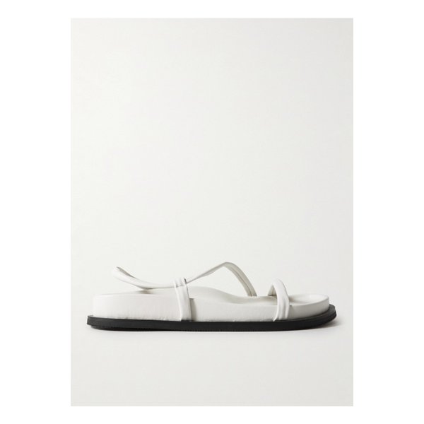 세인트 아그니 트위스트 가죽 슬링백 샌들 1647597332363192