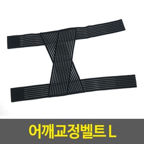 어깨교정벨트 L 등어깨벨트 등보호 똑바른자세 탄력밴