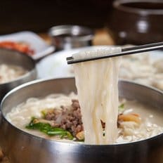  [갓성비] 삼삼한 시골 할매 사골칼국수 (숙성면)200g 5봉+사골맛스...