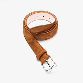 산타 트리니타 벨트 TAC1M80001 CASHMERE SUEDE CALF LEATHER BELT CAMEL