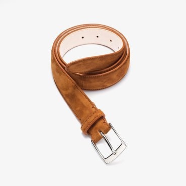샌프란시스코마켓 산타 트리니타 벨트 TAC1M80001 CASHMERE SUEDE CALF LEATHER BELT CAMEL